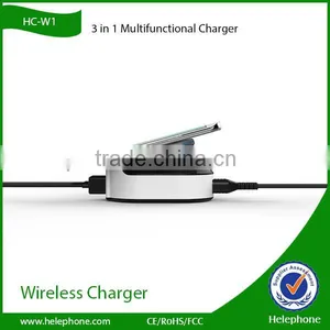 HC-W1 3 in 1 Multifunctional Charger Wireless Charger for Samsung Galaxy s6 thumbnail-6