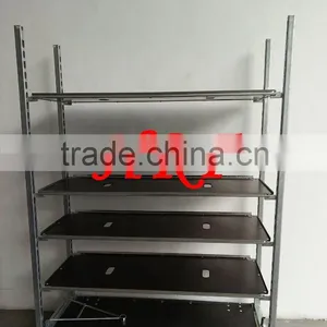 Decorative Flower Trolley, Danish Cart Flower Carrying Trolley Powder Coating Flower Transport Cart for Sale thumbnail-3