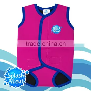 Factory Price Swimwear Distributor Number One 2.5mm Multicolor Nylon Elastane Infant Taiwan Splash About Swim Suits thumbnail-1