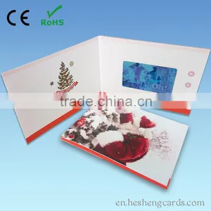 Shiny Greeting Cards With Lcd and Usb Cable thumbnail-2