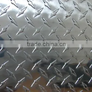 Mill Finish 1100 3003 Aluminium Embossed Diamond Sheet thumbnail-5