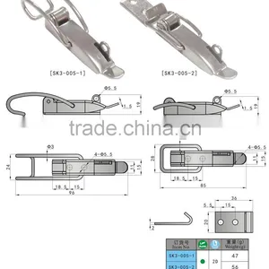 SK3-005-2 China Stainless Steel Locktable Toggle Latch thumbnail-3