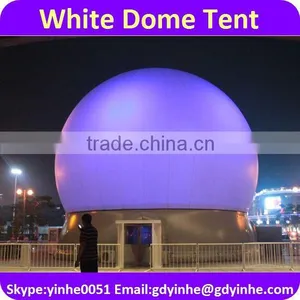 2016 Factory Supply White Giant Inflatable Dome Tent for Exhibition thumbnail-3