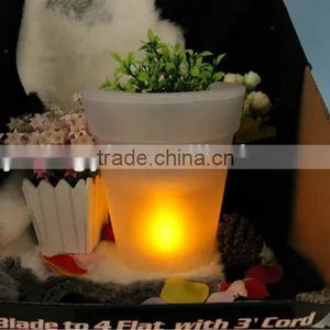 ABS&PS LED Flowerpot Light Water Proof LED VASE Color Changing for Indoor Decoration thumbnail-2