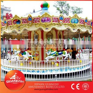 2013 Latest Style Commercial Kiddie Rides Themed Park Merry go Round thumbnail-1