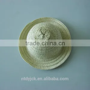 Mini Straw Doll Hats of High Quality thumbnail-1
