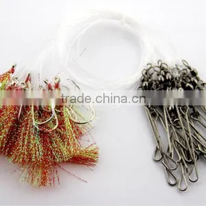 The New 2016 Japan Fishing Hooks 25pcs/1 Bag Longline Traces Flasher Hook 82cm Fishhook Lure Hook for Fishing thumbnail-4