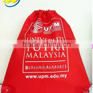 Cheap Wholesale Promotional Custom Gym Sack Bag With Logo thumbnail-4