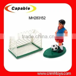 The World Cup Toys Flick Plastic Football Player Toy With Goal thumbnail-1