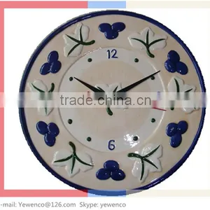 Ceramic Plate Clock thumbnail-1