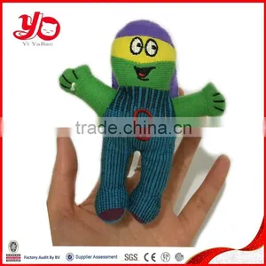 China Hot Sell Plush Toys,stuffed Toy Finger Puppet Doll thumbnail-1