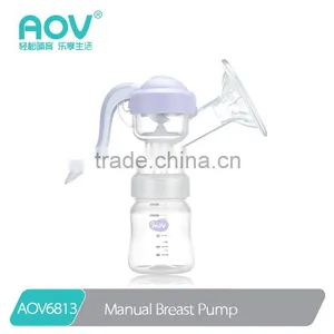 AOV6813 Manual Breast Milk Pump With 150ml Baby Bottle thumbnail-4