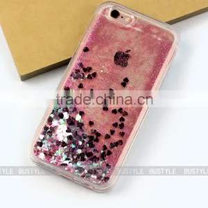 Wholesale Liquid Glitter Phone Case for Iphone 6 Plus, Soft Tpu Transparent Liquid Case for Samsung Galaxy s6 s7 j2 j5 j7 Bling Quality Choice thumbnail-5