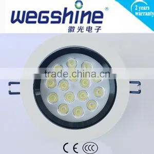 LED Ceiling Light High Efficient 15w Led Downlight Dimmable Newshine Round Shape Ultra Slim MCOB Smd Recessed LED Light Downligh thumbnail-1
