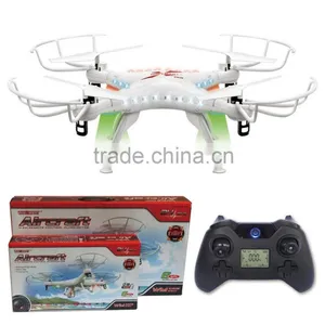 2.4G 4ch 6 Axis rc Airplane Drone Quadcopter With Led Light Factory Price thumbnail-6