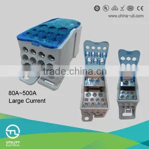 1 in 7 Out Universal Terminal Blocks Al Cu Distribution Conductor 80mm -500mm / Al Cu Distributor Terminal Blocks Connector / thumbnail-1