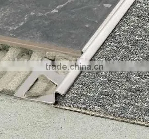 Stainless Steel Ceramic Tile Profile Mirror Finish thumbnail-1