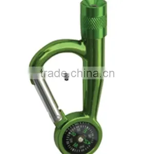 LED Lighting Carabiner Keychain Flashlight thumbnail-1
