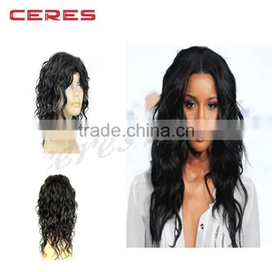 Best Seller 20'' Unit Curled Indian Human Hair Wig for Black Women thumbnail-1