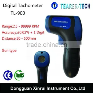 2015 DIGITAL LASER PHOTO TACHOMETER GUN NON-CONTACT RPM TACH TESTER METER SPEED GAUGE TL-900 thumbnail-1