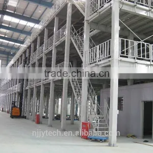 Nanjing Jinying Steel Mezzanine Platform , Structure Working Platform , Steel Storage Working Platform thumbnail-2