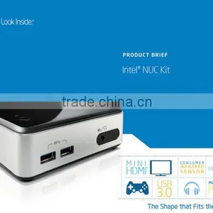 Intel () a New Generation BOXD34010WYK NUC Computing Platform Built-in Intel Core I3-4010 - u Processor thumbnail-1