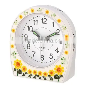 Silk Printing Analog Quartz Office Use Alarm Clock thumbnail-3