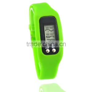 Hot Style Silicone Bracelet Pedometer Multifunctional Pedometer Watch thumbnail-2