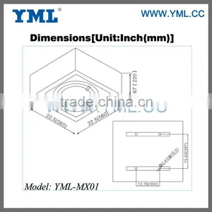 Induction 200W Gas Station Lighting FixtureWith UL,CE,CE-LVD,ETL,ROHS,SAA,GOST thumbnail-2