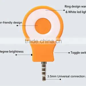 China Factory Mini 8 LED Portable Selfie Light Mobile Phone Camera Flash Using At Night thumbnail-2