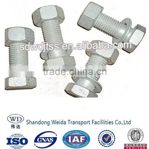 Guardrail Fastener Components Bolts With Nuts thumbnail-1