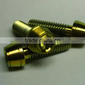 DIN 912 ISO 7380 Titanium Bolt /screw for Mountain Bike Made in China thumbnail-2