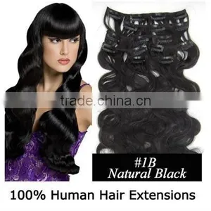 180g Remy Clip in Hair Extension Human Hair Extension Clip in thumbnail-6
