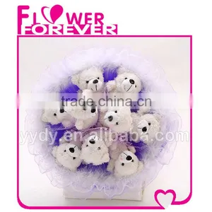 Best Selling Valentine Bear Flowers thumbnail-2