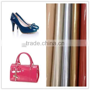 Colorful PU Patented Leather for Shoes Upper and Handbag Usage thumbnail-1