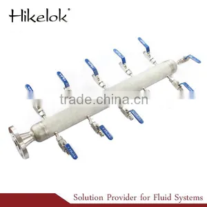 China Manufacuturer Stainless Steel Ball Valve Low Price Air Header thumbnail-1