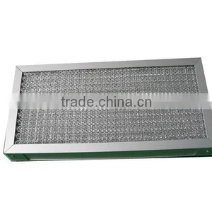 Washable Pleated Panel Metal Mesh Air Filter for Chimney Exhaust System thumbnail-2
