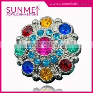 Fashion Style Light Purple Rhinestone Jewelry Embellishments thumbnail-3