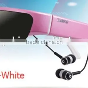 2015 New 3D Smart Video Glass E6-12 Support MP1,MP2,MP3,WMA,OGG,AAC,M4A,FLAC,APE,AC3,AMR,DTS,RA,WAV Etc thumbnail-1
