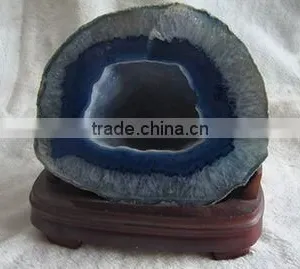 Wholesale Brazilian Amethyst Agate Geode / Kinds of Natural Amethyst Agate Geode thumbnail-1