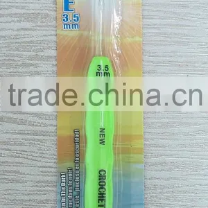 Crochet Lite Crochet Hooks, Size E/3.5mm, Bright Green thumbnail-1
