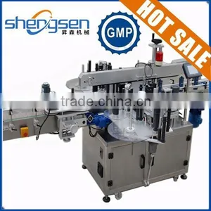 High-speedTwo Side Labeling Machine for Flat / Oval Shape Bottles thumbnail-1