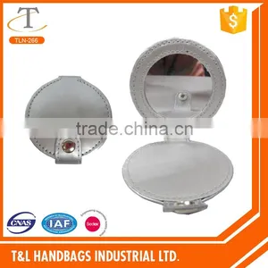 Cute Compact Hair Brush and Mirror/metal Compact Mirror Made in China thumbnail-1