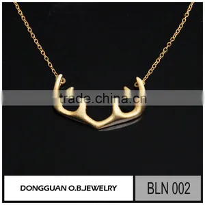 New Designs 925 Sterling Silver Necklace Gold Matte Jewelry thumbnail-1