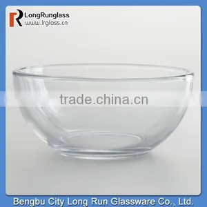 LongRun Clear Moderno Glass Bowls Elegant Tableware With Customized Logo thumbnail-1