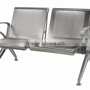 PU Cushions Stainless Steel Hospital Waiting Seats thumbnail-4