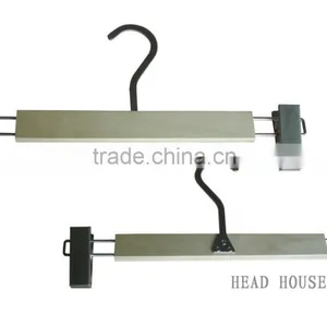 Wholesale HH Laminated Pants Hanger ,100% Wood Hanger Grade A Hanger thumbnail-2