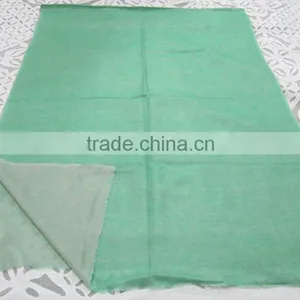 CASHMERE SHAWL DUAL SIDE USE MEN WOMEN TEXTILE thumbnail-1