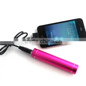 Free Sample OEM Cheap 2600mAh Mobile Power Bank, LED Torch Light Power Bank 2600mAh thumbnail-4