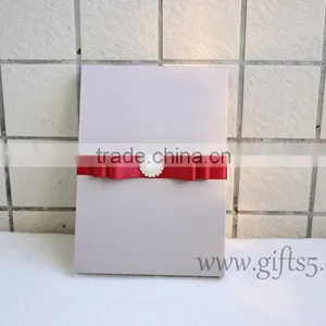Handmade Luxury Silk Wedding Invitation Boxes Wholesale thumbnail-6